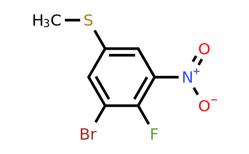 1804407-66-6 | 3-Bromo-4-fluoro-5-nitrothioanisole