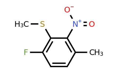 1804407-81-5 | 6-Fluoro-3-methyl-2-nitrothioanisole