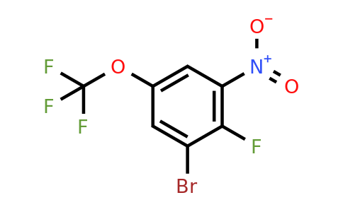1804407-87-1 | 1-Bromo-2-fluoro-3-nitro-5-(trifluoromethoxy)benzene