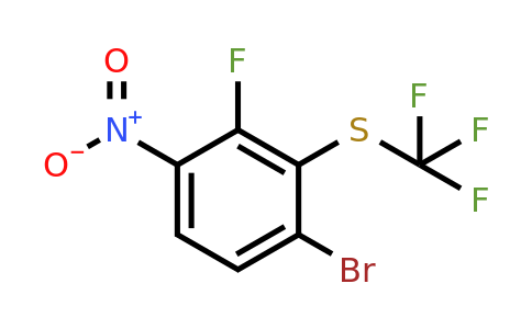 1804408-14-7 | 1-Bromo-3-fluoro-4-nitro-2-(trifluoromethylthio)benzene