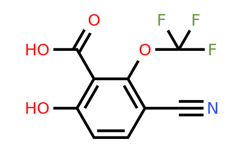 1804409-76-4 | 3-Cyano-6-hydroxy-2-(trifluoromethoxy)benzoic acid