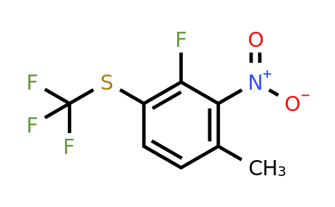 1804409-97-9 | 3-Fluoro-2-nitro-4-(trifluoromethylthio)toluene