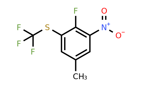 1804410-08-9 | 4-Fluoro-5-nitro-3-(trifluoromethylthio)toluene