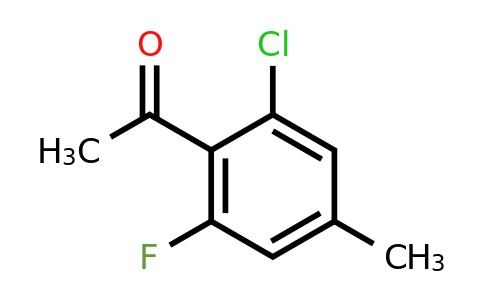 1804410-61-4 | 1-(2-Chloro-6-fluoro-4-methylphenyl)ethanone