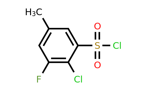 1804410-68-1 | 2-Chloro-3-fluoro-5-methylbenzenesulfonyl chloride