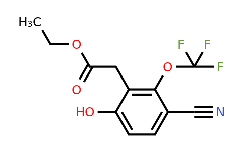 1804410-91-0 | Ethyl 3-cyano-6-hydroxy-2-(trifluoromethoxy)phenylacetate