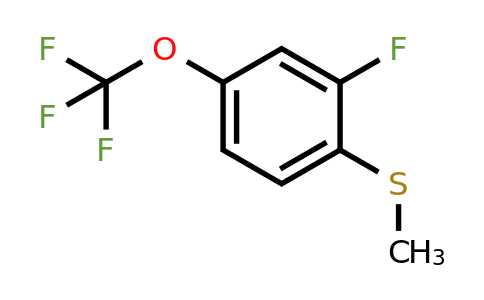 1804410-99-8 | 2-Fluoro-4-(trifluoromethoxy)thioanisole