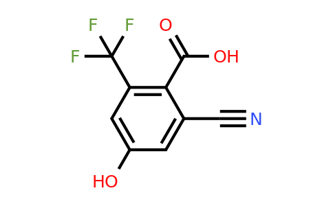 1804411-45-7 | 2-Cyano-4-hydroxy-6-(trifluoromethyl)benzoic acid