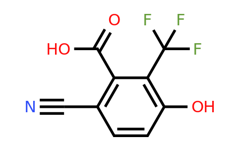 1804411-50-4 | 6-Cyano-3-hydroxy-2-(trifluoromethyl)benzoic acid