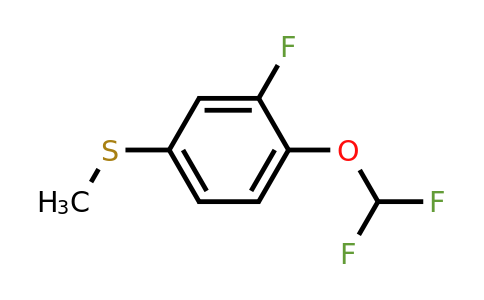 1804413-03-3 | 4-Difluoromethoxy-3-fluorothioanisole