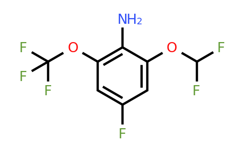 1804413-24-8 | 2-Difluoromethoxy-4-fluoro-6-(trifluoromethoxy)aniline