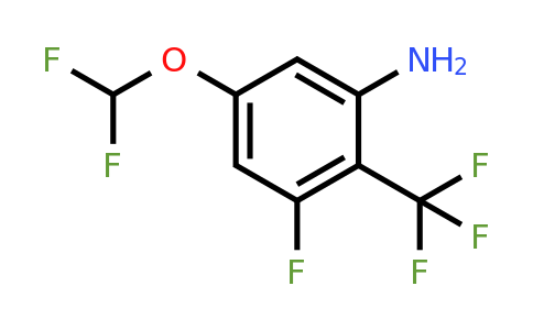 1804413-57-7 | 5-Difluoromethoxy-3-fluoro-2-(trifluoromethyl)aniline