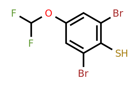 1804413-67-9 | 2,6-Dibromo-4-(difluoromethoxy)thiophenol