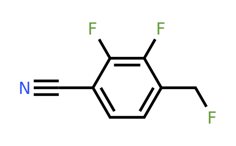 1804413-89-5 | 2,3-Difluoro-4-(fluoromethyl)benzonitrile