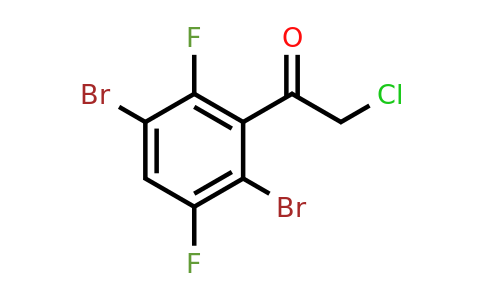 1804413-94-2 | 2',5'-Dibromo-3',6'-difluorophenacyl chloride