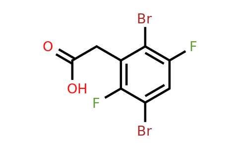 1804414-32-1 | 2,5-Dibromo-3,6-difluorophenylacetic acid