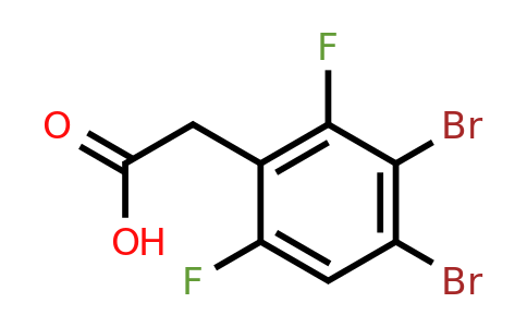 1804414-38-7 | 3,4-Dibromo-2,6-difluorophenylacetic acid