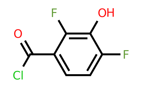 1804414-58-1 | 2,4-Difluoro-3-hydroxybenzoylchloride