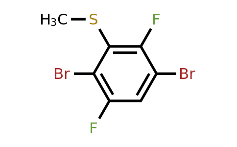 1804414-82-1 | 2,5-Dibromo-3,6-difluorothioanisole
