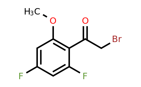 1804415-13-1 | 2',4'-Difluoro-6'-methoxyphenacyl bromide