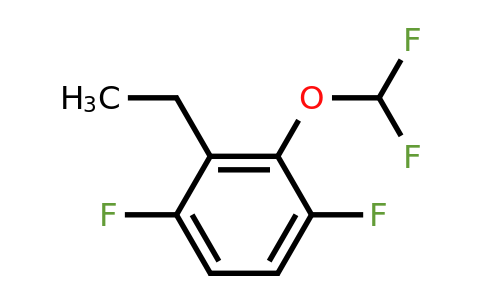 1804415-31-3 | 1,4-Difluoro-2-difluoromethoxy-3-ethylbenzene