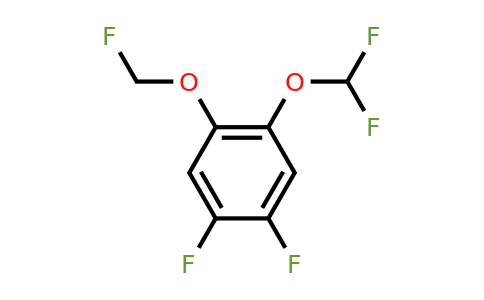 1804415-35-7 | 1,2-Difluoro-4-difluoromethoxy-5-(fluoromethoxy)benzene