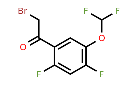 1804415-50-6 | 2',4'-Difluoro-5'-(difluoromethoxy)phenacyl bromide