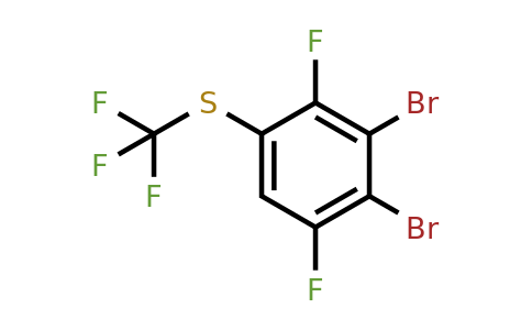 1804415-60-8 | 1,2-Dibromo-3,6-difluoro-4-(trifluoromethylthio)benzene