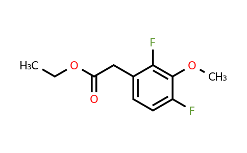 1804415-61-9 | Ethyl 2,4-difluoro-3-methoxyphenylacetate