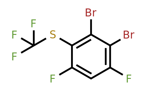 1804415-68-6 | 1,2-Dibromo-4,6-difluoro-3-(trifluoromethylthio)benzene