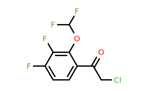 1804415-69-7 | 3',4'-Difluoro-2'-(difluoromethoxy)phenacyl chloride