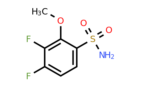 1804416-10-1 | 3,4-Difluoro-2-methoxybenzenesulfonamide