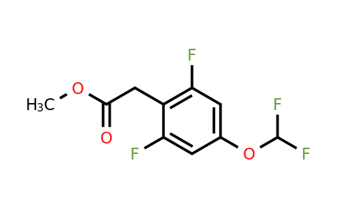 1804416-22-5 | Methyl 2,6-difluoro-4-(difluoromethoxy)phenylacetate