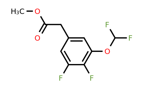 1804416-32-7 | Methyl 3,4-difluoro-5-(difluoromethoxy)phenylacetate