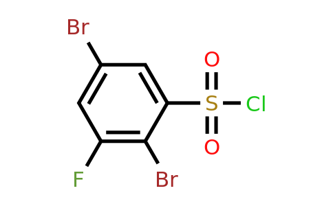 1804416-65-6 | 2,5-Dibromo-3-fluorobenzenesulfonyl chloride