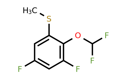 1804416-89-4 | 3,5-Difluoro-2-(difluoromethoxy)thioanisole