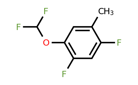 1804417-02-4 | 2,4-Difluoro-5-(difluoromethoxy)toluene