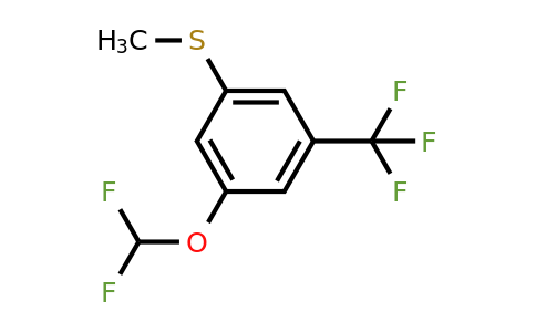 1804417-20-6 | 3-Difluoromethoxy-5-(trifluoromethyl)thioanisole