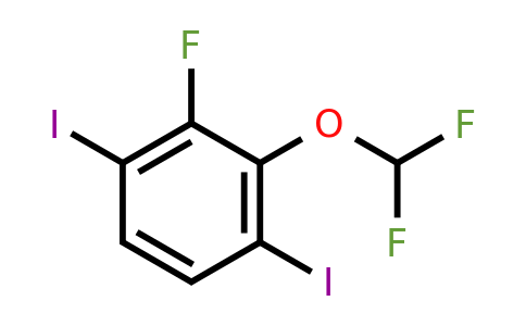 1804417-28-4 | 1-Difluoromethoxy-3,6-diiodo-2-fluorobenzene