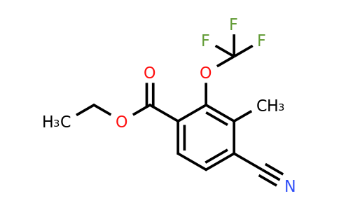 1804417-36-4 | Ethyl 4-cyano-3-methyl-2-(trifluoromethoxy)benzoate