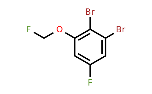 1804417-65-9 | 1,2-Dibromo-5-fluoro-3-(fluoromethoxy)benzene