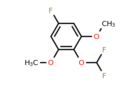 1804417-68-2 | 1-Difluoromethoxy-2,6-dimethoxy-4-fluorobenzene