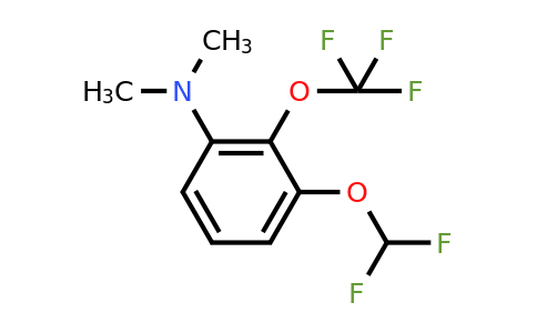 1804417-84-2 | 1-Difluoromethoxy-3-dimethylamino-2-(trifluoromethoxy)benzene