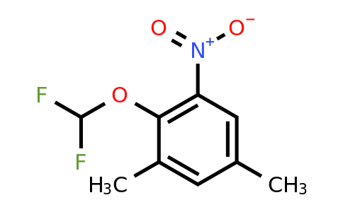 1804418-25-4 | 1-Difluoromethoxy-2,4-dimethyl-6-nitrobenzene