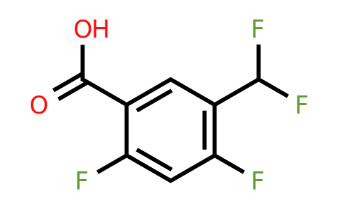 1804418-38-9 | 2,4-Difluoro-5-(difluoromethyl)benzoic acid