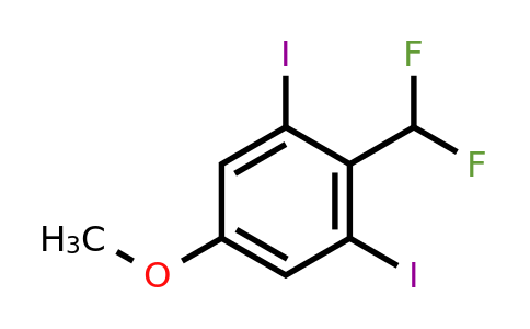 1804418-39-0 | 4-Difluoromethyl-3,5-diiodoanisole