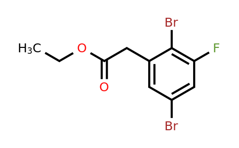 1804418-73-2 | Ethyl 2,5-dibromo-3-fluorophenylacetate