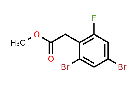 1804418-84-5 | Methyl 2,4-dibromo-6-fluorophenylacetate