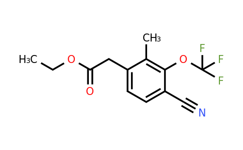 1804418-88-9 | Ethyl 4-cyano-2-methyl-3-(trifluoromethoxy)phenylacetate