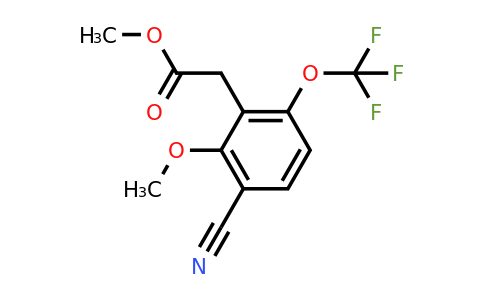 1804419-03-1 | Methyl 3-cyano-2-methoxy-6-(trifluoromethoxy)phenylacetate